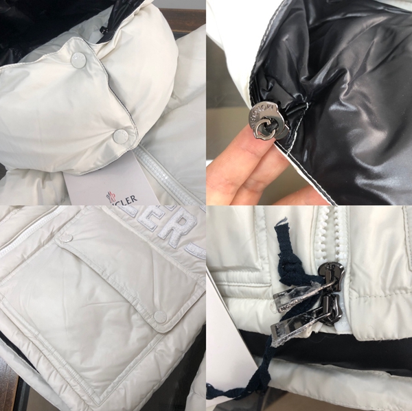 ハイクオリティダウンジャケット細部ディテール